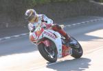 Guy Martin at Signpost Corner, Onchan.