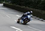 Victor Gilmore approaching Braddan Bridge.