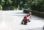 Paul Cranston approaching Braddan Bridge.