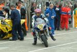 Simon Fulton in the pits, Douglas.