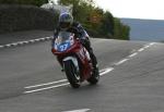 Chris Palmer at Signpost Corner, Onchan.