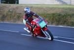 Don Leeson at Signpost Corner, Onchan.