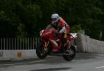 Guy Martin at Ballaugh Bridge.