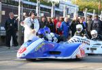 David Wallis/Sally Wilson at the TT Grandstand, Douglas.