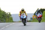 Alan Bennie at Signpost Corner, Onchan.