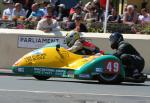 Brian Alflatt/Herve Chenu at Parliament Square, Ramsey.