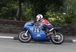 Paul Coward approaching Quarterbridge, Douglas.