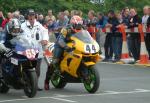 Paul Dobbs at the TT Grandstand.