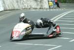 Peter Nuttall/Geoff Smale on Braddan Bridge, Douglas.