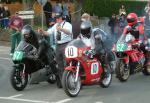 Dave Madsen-Mygdal (10) at the Practice Start Line, Douglas.