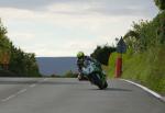 Ian Lougher at Signpost Corner, Onchan.