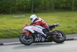 Dan Stewart at Signpost Corner, Onchan.