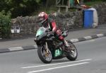 Anthony Redmond approaching Quarterbridge, Douglas.