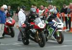 Nick Turner at the TT Grandstand.