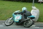 Geoff Bates at Signpost Corner, Onchan.