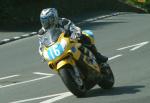 Mike Crellin at Signpost Corner, Onchan.