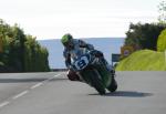 Ian Lougher at Signpost Corner, Onchan.