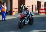 Chris Palmer at the TT Grandstand, Douglas.