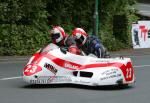 Conrad Harrison/Kris Hibberd at Braddan Bridge.