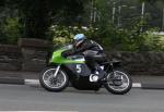 Tony Myers approaching Quarterbridge, Douglas.
