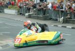 Brian Alflatt/Guy Lowe at Parliament Square, Ramsey.