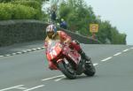 Wade Boyd at Signpost Corner, Onchan.