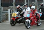 John Quail (88) during practice, leaving the Grandstand, Douglas.