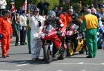 Martin Hamberg leaving the Start Line, Douglas.