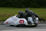 Roger Stockton/Peter Alton at Signpost Corner, Onchan.