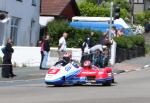 Klaus Klaffenbock/Darren Hope on Bray Hill, Douglas.