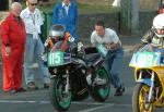 Ian Cramp at Start Line, Douglas.