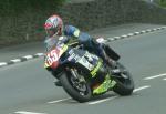 Thierry Demoly at Signpost Corner, Onchan.