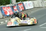 Errol Craven/Jason Miller on Braddan Bridge, Douglas.