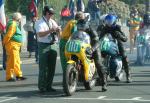 Peter Robertson at Start Line, Douglas.