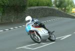 Bob Price at Signpost Corner, Onchan.