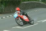 Jim Snaith at Signpost Corner, Onchan.