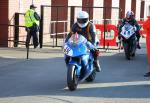 Derran Slous at the TT Grandstand, Douglas.