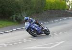 John Barton at Signpost Corner, Onchan.