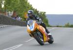 Alan Oversby at Signpost Corner, Onchan.