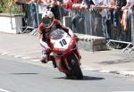 Steve Plater at Parliament Square, Ramsey.