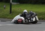 Wayne Lockey/Mark Howard at Signpost Corner, Onchan.