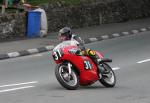 Meredydd Owen approaching Quarterbridge, Douglas.