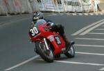 Karl Fox on Braddan Bridge, Douglas.