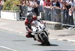 Mark Parrett at Parliament Square, Ramsey.