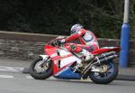 Brian Gordon approaching Quarterbridge, Douglas.