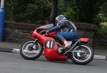 Tony Russell approaching Quarterbridge, Douglas.