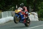 Guy Martin at Ballaugh Bridge.