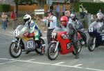 Michael Harrison (97) during practice, leaving the Grandstand, Douglas.