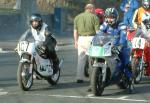 Ewan Hamilton (number 107) at Start Line, Douglas.