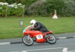 Grahame Rhodes at Signpost Corner, Onchan.